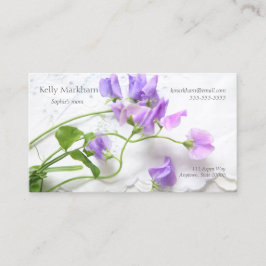 スイートピーのお母さんの接触 コーリングカード