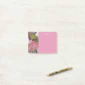 スイートピーのノート ポストイット (デスク上)
