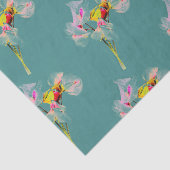 スイートピーのプリント 薄葉紙 (詳細)