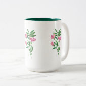 スイートピーのマグ ツートーンマグカップ (正面右)