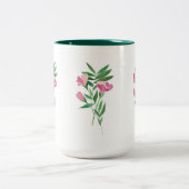 スイートピーのマグ ツートーンマグカップ (中央)