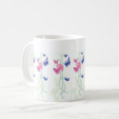 スイートピーの信号器のマグ マグカップ (正面左)