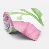 スイートピーの水の色のパタカラフルーン ネクタイ (ロール)