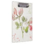 スイートピーの水彩画 クリップボード (右)