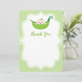 スイートピーの緑はノート感謝していしています 招待状 (スタンド正面)