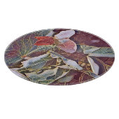 スイートピーの花 カッティングボード (角)