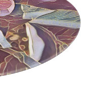 スイートピーの花 カッティングボード (角)