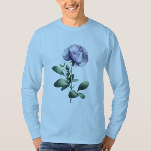 スイートピーイン開花 Tシャツ (正面)