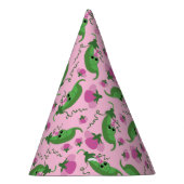 スイートピーカワイイ子供の誕生日パーティー パーティーハット (右)