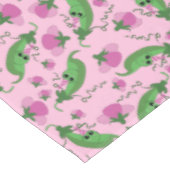 スイートピーキュート1st誕生日パーティー テーブルクロス (アングル)