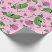 スイートピーキュート1st誕生日パーティー ラッピングペーパー (角)