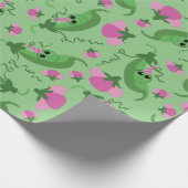 スイートピーキュート1st誕生日パーティー ラッピングペーパー (角)