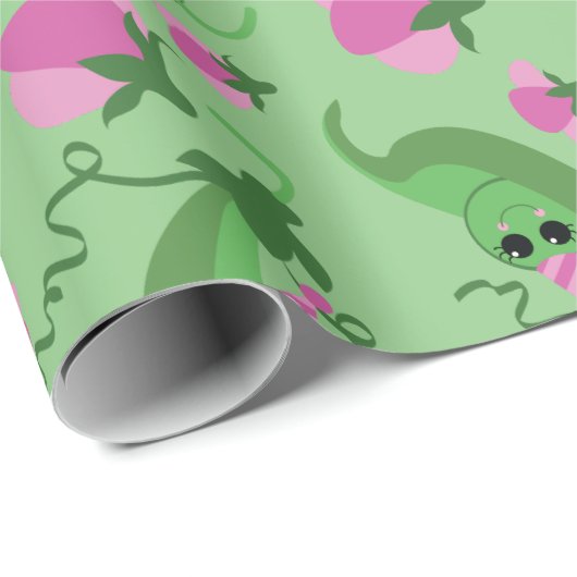 スイートピーキュート1st誕生日パーティー ラッピングペーパー (ロールコーナー)