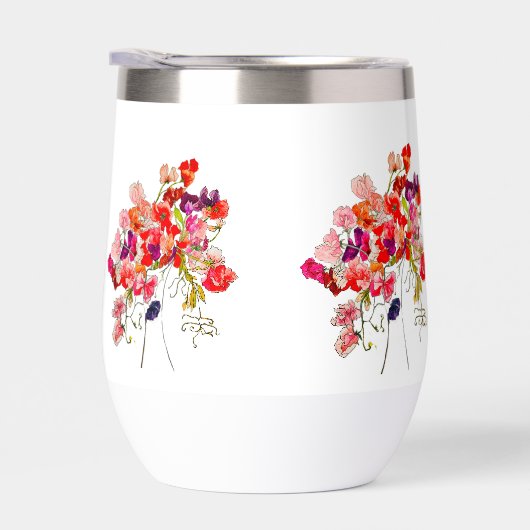 スイートピースウォーターボトル (右面)