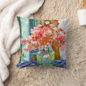 スイートピーズガラスジャールテオヴァンリュッセルベルグ クッション (ブランケット)