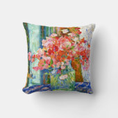 スイートピーズガラスジャールテオヴァンリュッセルベルグ クッション (正面)