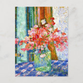 スイートピーズガラスジャールテオヴァンリュッセルベルグ ポストカード (正面)