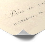 スイートピーズキャンバスプリント ポスター (角)