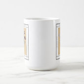 スイートピーズフラワーズマザーヴィンテージの日 コーヒーマグカップ (中央)