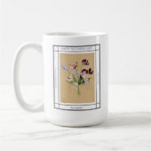 スイートピーズフラワーズマザーヴィンテージの日 コーヒーマグカップ (左)