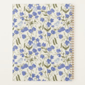 スイートピーソフトブルー&クリームウィークリープランナー プランナー手帳 (裏面)