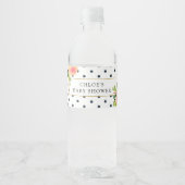 スイートピーチウォーターラベル ペットボトルラベル (正面)