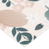 スイートピーチグリーンボホボタニカルイースターエッグ テーブルクロス (アングル)