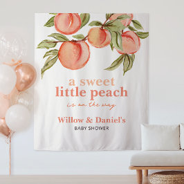 スイートピーチベイビーシャワータペストリー タペストリー