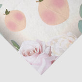 スイートピーチ フラワーバースデー ブライダルシャワー 薄葉紙 (詳細)