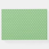 スイートピーテーマベビーシャワーゲスト ゲストブック (裏面)