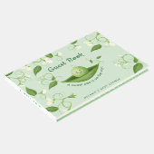 スイートピーテーマベビーシャワーゲスト ゲストブック (コーナー)