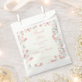 スイートピーピンクフローラサンキュー結婚ズ フェイバーバッグ (クリップ留めされた状態)