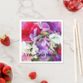 スイートピーフラワーナプキン スタンダードカクテルナプキン (インサイチュ)