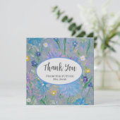 スイートピーブライダルシャワーサンキューカード サンキューカード (スタンド正面)