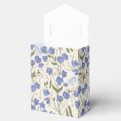 スイートピーブルーアンドクリームコテージコアデザイン フェイバーボックス (オープン)