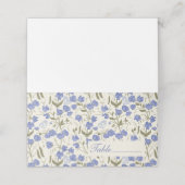 スイートピーブルーフラワーズ座席表 プレイスカード (外部開封)