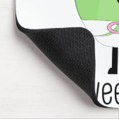 スイートピーベビーガールピー マウスパッド (コーナー)