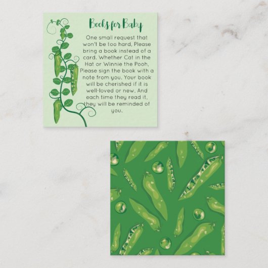 スイートピーベビー エンクロージャーカード (正面/裏面)