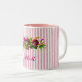 スイートピーマママママグ ツートーンマグカップ (正面右)