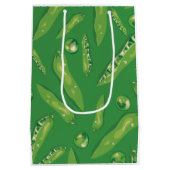 スイートピー感謝していユー ミディアムペーパーバッグ (裏面)