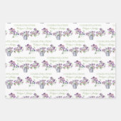 スイートピー コン祝ラッピングペーパーシート ラッピングペーパーシート (正面2)