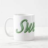 スイートピー コーヒーマグカップ (左)