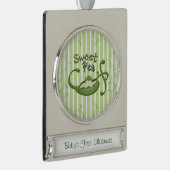 スイートピー シルバープレートバナーオーナメント (右)