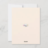 スイートピー シーズンカード (裏面)