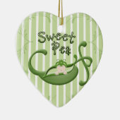 スイートピー セラミックオーナメント (右)