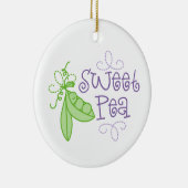 スイートピー セラミックオーナメント (右)