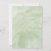 スイートピー ファーマーズマーケット ベイビーシャワー 招待状 (裏面)