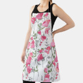 スイートピー：フローラ夏の質感。 エプロン (インサイチュ)