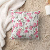 スイートピー：フローラ夏の質感。 クッション (ブランケット)
