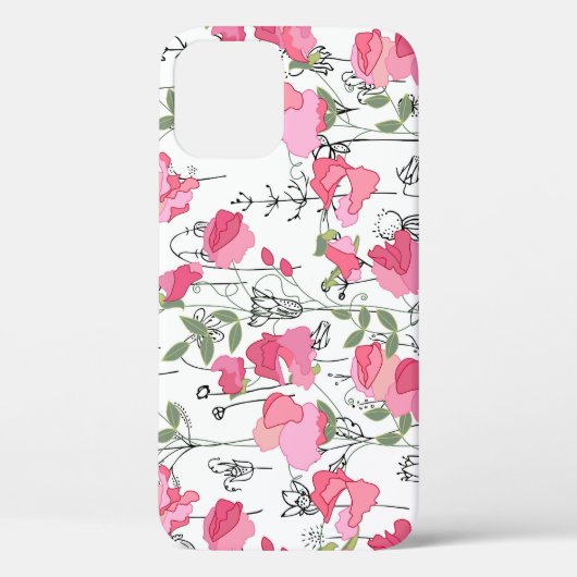 スイートピー:フローラ夏の質感。 Case-Mate iPhoneケース (裏面)
